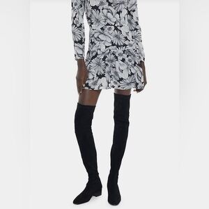 NWT The Kooples Thigh High Suede Boots Size 7 (38)